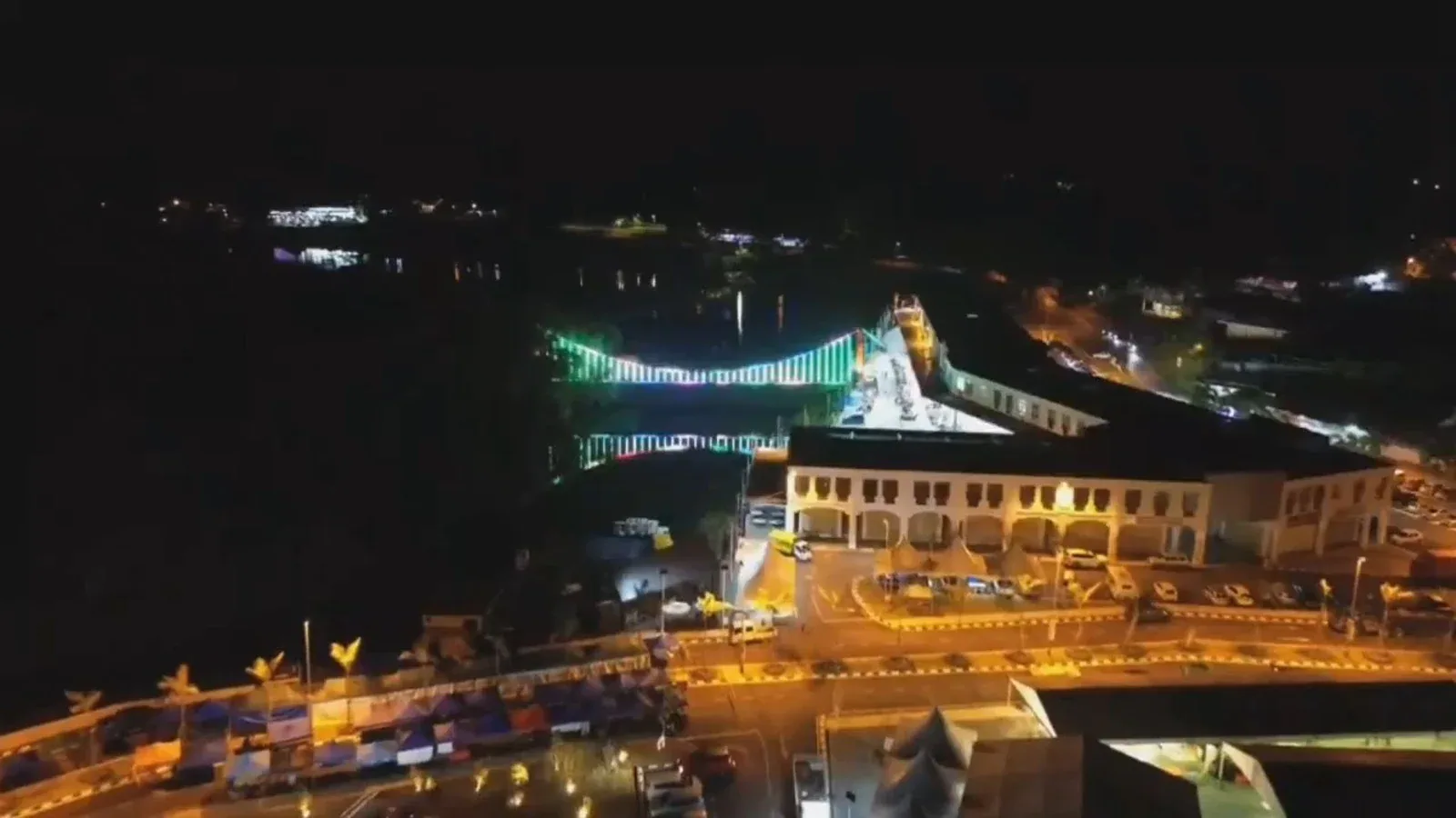 Kuching resort landscape lighting project