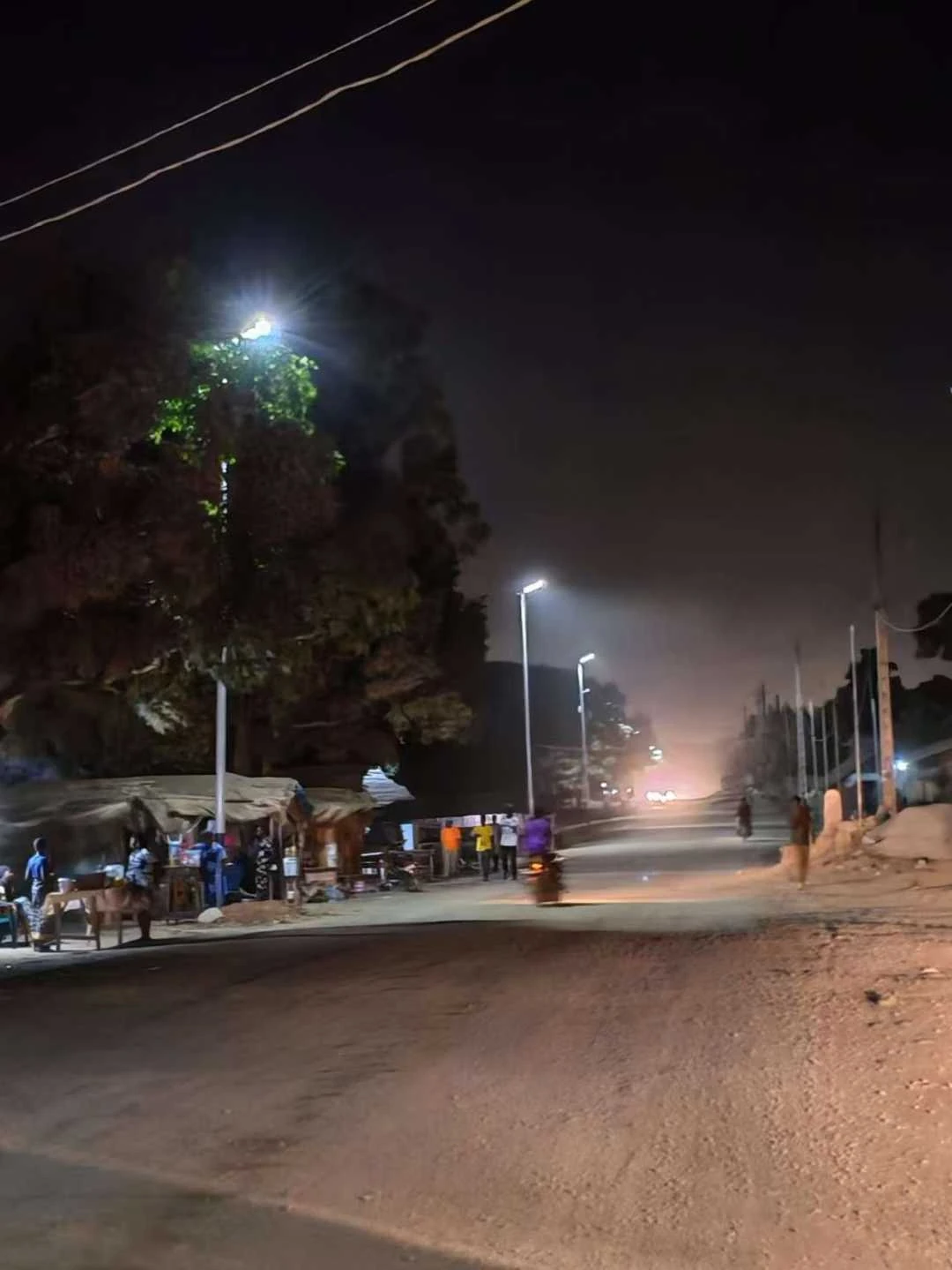 Guinea rural solar street lighting project